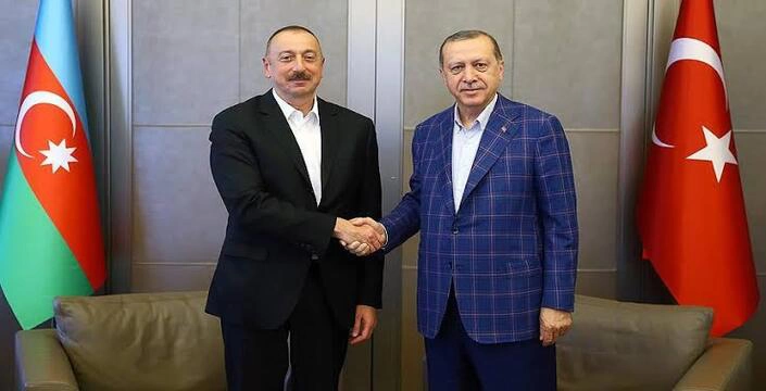 Cumhurbaşkanı Aliyev İle Görüştü