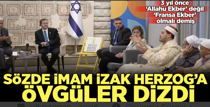 Müslüman Görünümlü Kafirden Kainatın Katiline Övgüler