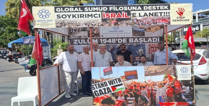 DEĞER-DER DEN SUMUD VE GAZZE STANDI