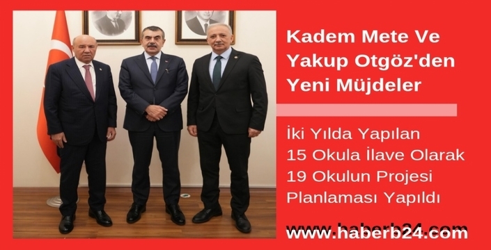 Otgöz Ve Mete ; 15 Okul Bitti 19 Okul Sırada