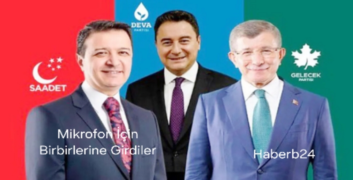 Mikrofonu Paylaşamadılar