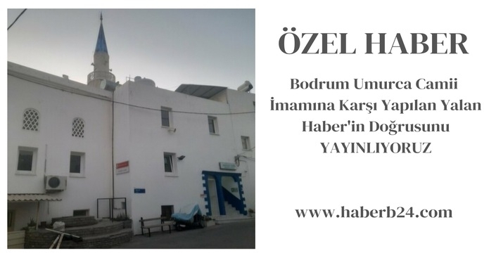 Umurca Camii İmamına Yapılan Algı Suikasti Patladı