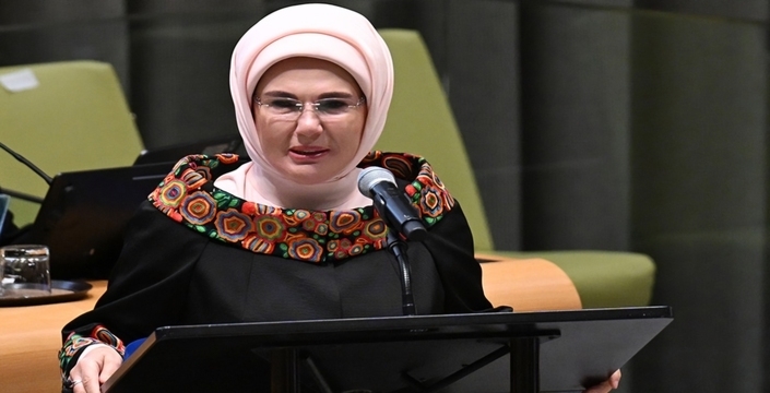 Emine Erdoğan BM'de Konuştu