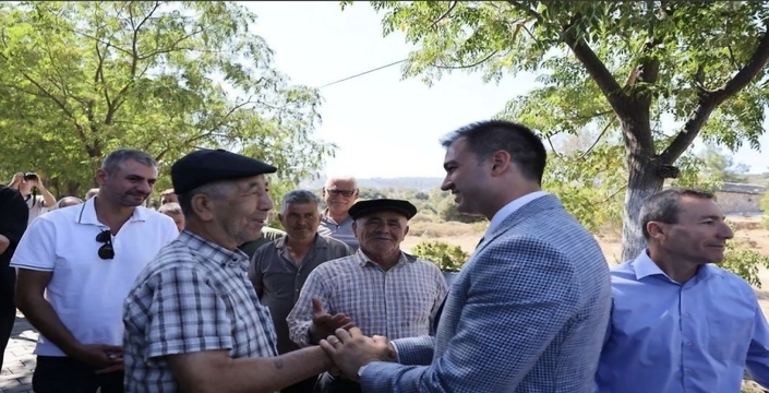 Mandalinci Çamlık Mahallesinde İncelemelerde Bulundu 