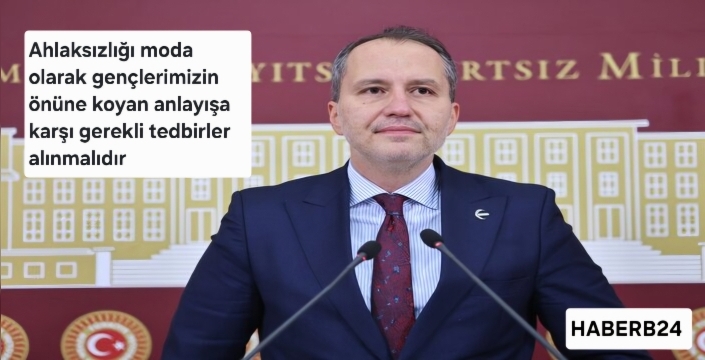 Yeniden Refah Partisi'den Tepki