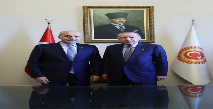 Cumhurbaşkanı Numan Kurtulmuşu Ziyaret Etti
